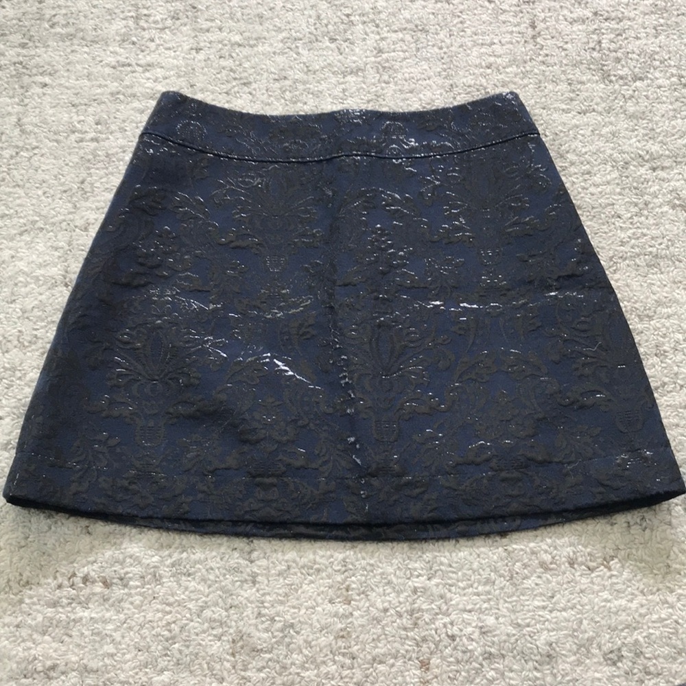 Black and navy skirt!